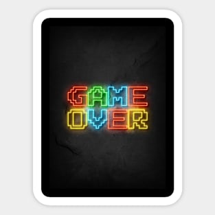 Game Over Sticker